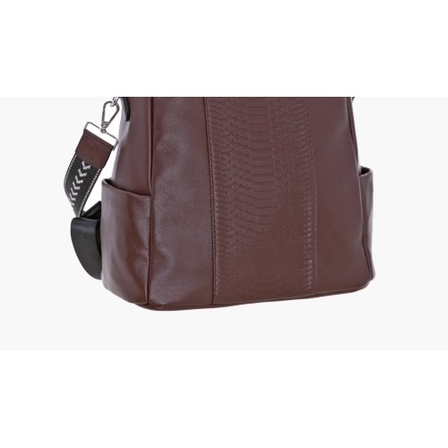 Bartuggi 718-9945,Σακίδιο PVC, Backpack/Ωμοπλάτης, Καφέ