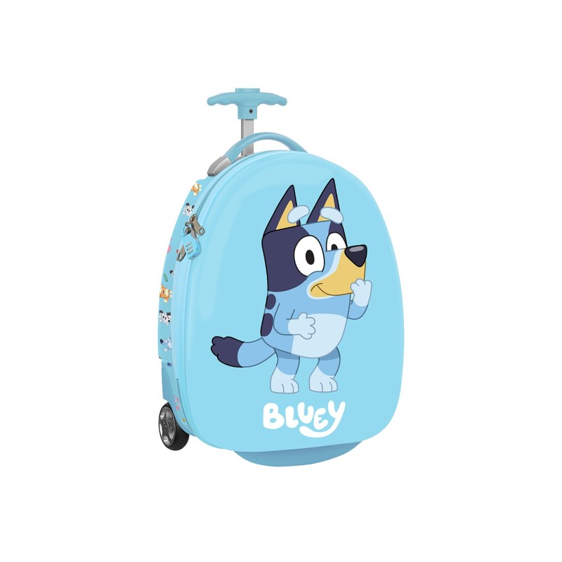 Safta 612433848 Bluey, Σκληρή, Τρόλεϊ, Γαλάζιο