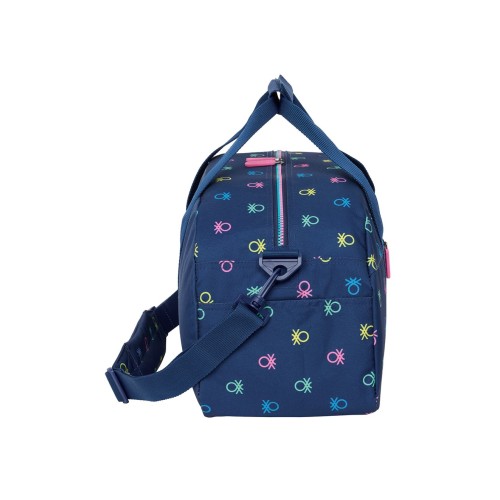 Benetton 712450611 , Ύφασμα, Παιδικό Σακ Βουαγιάζ, Μπλε