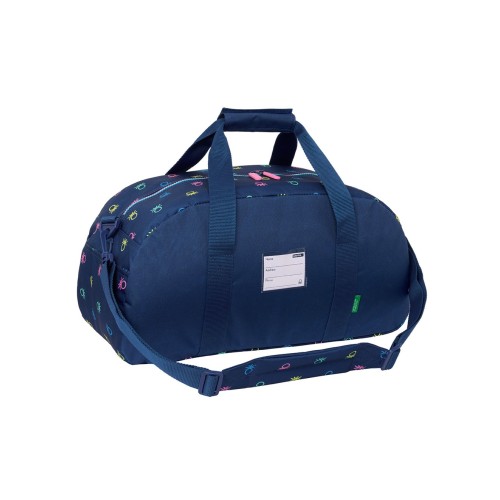 Benetton 712450611 , Ύφασμα, Παιδικό Σακ Βουαγιάζ, Μπλε