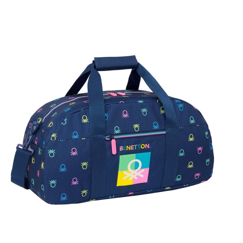 Benetton 712450611 , Ύφασμα, Παιδικό Σακ Βουαγιάζ, Μπλε