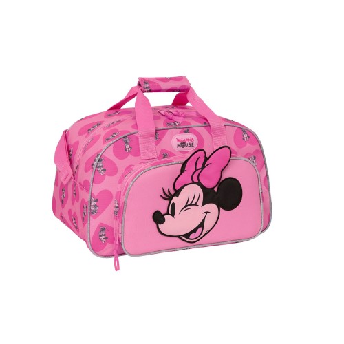 Safta 712334273 Minnie Mouse Loving, Ύφασμα, Παιδικό Σακ Βουαγιάζ, Ροζ