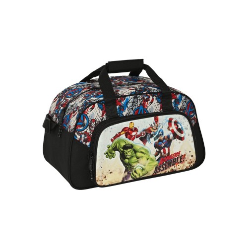 Safta 712384273 Avengers Forever, Ύφασμα, Παιδικό Σακ Βουαγιάζ, Μαύρο