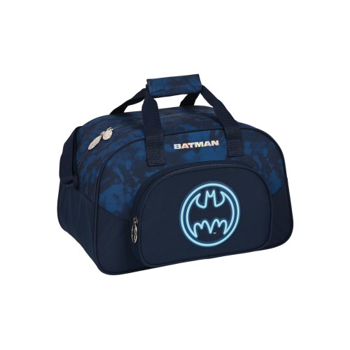 Safta 712304273 Batman Legendary, Ύφασμα, Παιδικό Σακ Βουαγιάζ, Μπλε