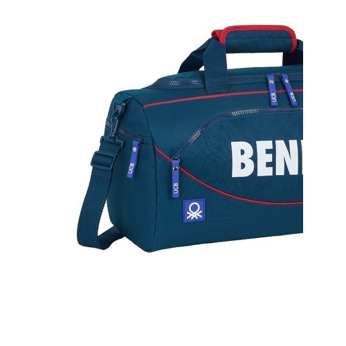 Benetton 712106553 , Ύφασμα, Παιδικό Σακ Βουαγιάζ, Μπλε