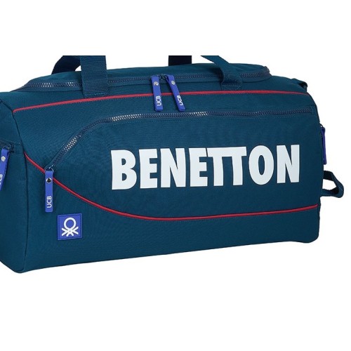 Benetton 712106553 , Ύφασμα, Παιδικό Σακ Βουαγιάζ, Μπλε