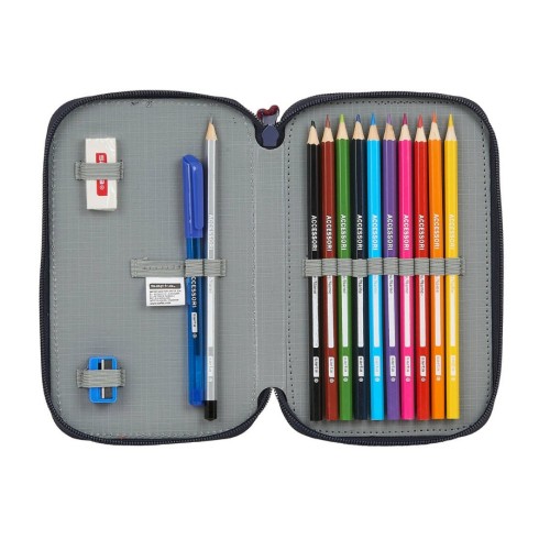 Safta 411937854 Umbro, Κασετίνα, Ύφασμα, Μαύρο