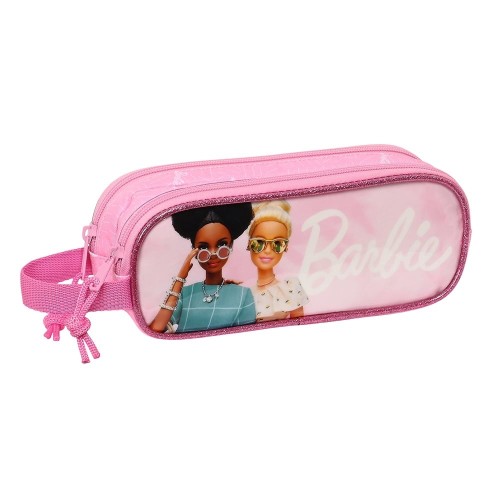 Safta 812310513 Barbie Girl, Κασετίνα, Ύφασμα, Ροζ