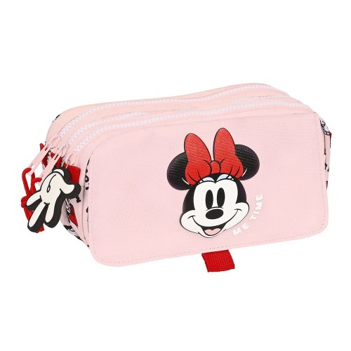 Safta 812312710 Minnie Mouse Me Time, Κασετίνα, Ύφασμα, Ροζ