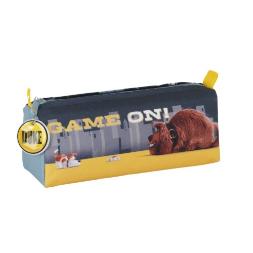 Safta 811613742 Secret Life Of Pets, Κασετίνα, Ύφασμα, Γκρι