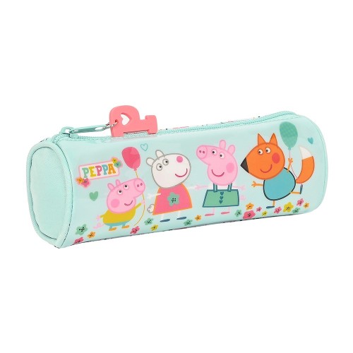 Safta 812290026 Peppa Pig, Ύφασμα, Κασετίνα, Τιρκουάζ