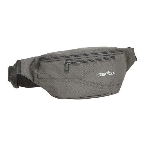Safta 832030446, Waistbag, Τσαντάκι μέσης, Ύφασμα, Γκρι