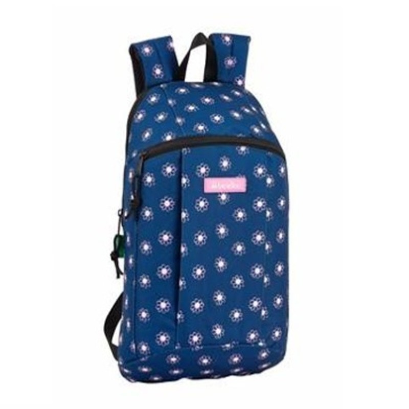 Benetton 631950821, Σακίδιο Πλάτης, Ύφασμα, Μπλε