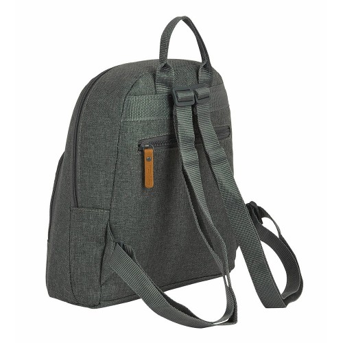 Safta 642033846, Σακίδιο Πλάτης, Ύφασμα, Γκρι