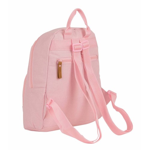 Safta 642037846, Σακίδιο Πλάτης, Ύφασμα, Ροζ