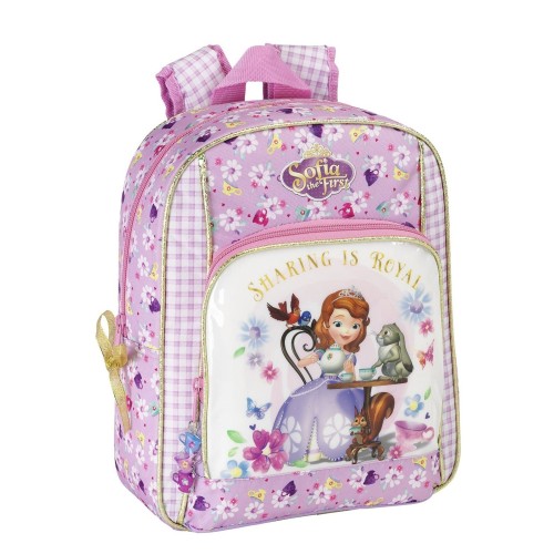Safta 611444615 Princess Sofia, Παιδικό Σακίδιο Νηπιαγωγείου, Ροζ