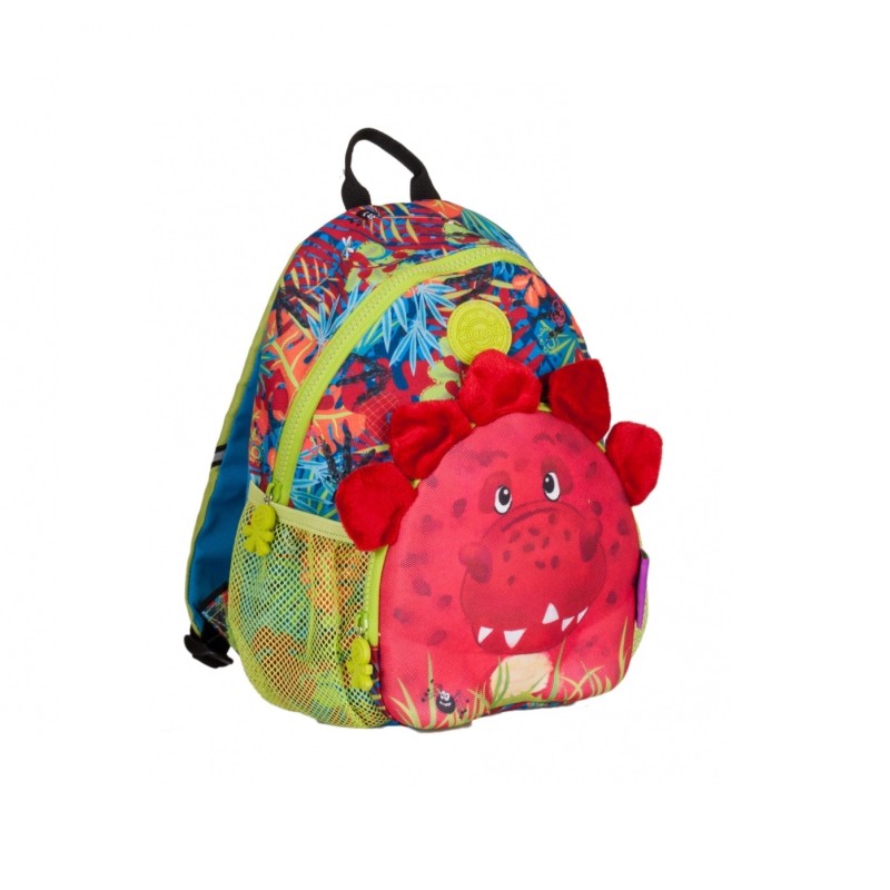 Okiedog 86003 Dinosaur, Παιδικό Σακίδιο Νηπιαγωγείου, Αδιάβροχο, Πολύχρωμο