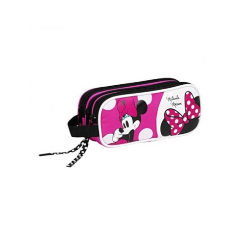 Safta 811513635 Minnie Mouse, Κασετίνα, Ύφασμα, Μαύρο