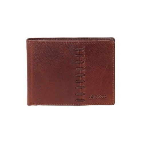 Lavor 1-4001, Πορτοφόλι, Δερμάτινο, Καφέ