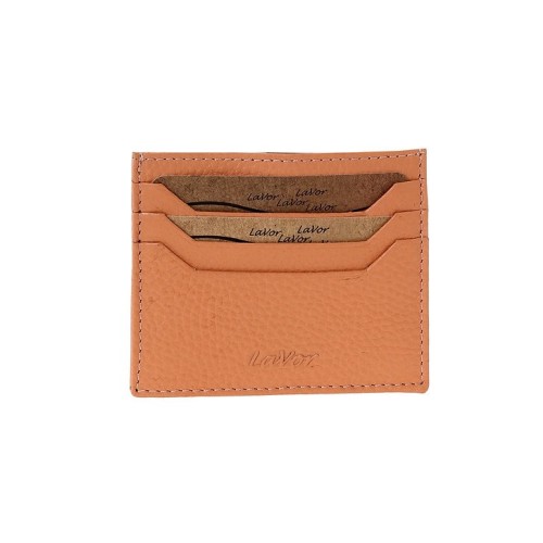 Lavor 1-6070, Καρτοθήκη, Δερμάτινο, Κοραλί