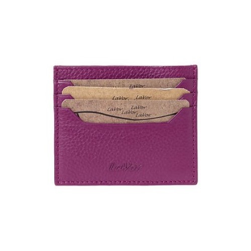 Lavor 1-6070, Καρτοθήκη, Δερμάτινο, Μωβ