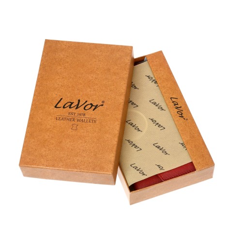 Lavor 1-7243, Κλειδοθήκη, Δερμάτινη, Κόκκινο