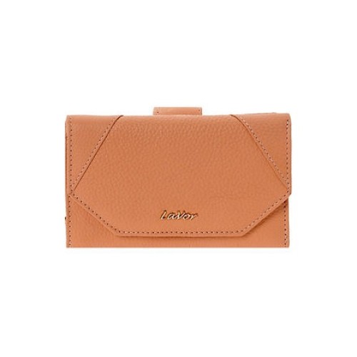 Lavor 1-6043, Πορτοφόλι, Δερμάτινο, Κοραλί