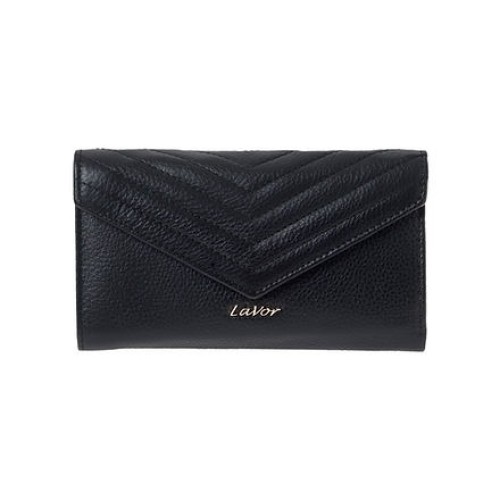 Lavor 1-6072, Πορτοφόλι, Δερμάτινο, Μαύρο
