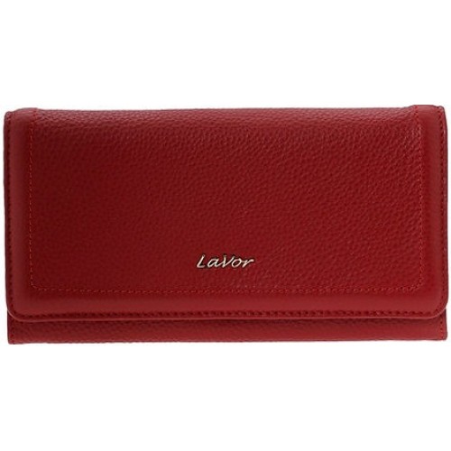 Lavor 1-6046, Πορτοφόλι, Δερμάτινο, Κόκκινο