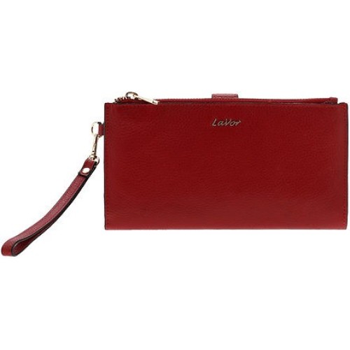 Lavor 1-6047, Πορτοφόλι, Δερμάτινο, Κόκκινο