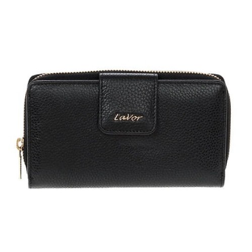 Lavor 1-6002, Πορτοφόλι, Δερμάτινο, Μαύρο