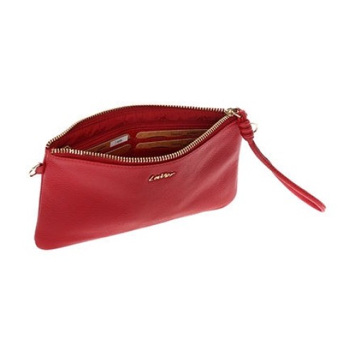 Lavor 1-6033, Πορτοφόλι, Δερμάτινο, Κόκκινο