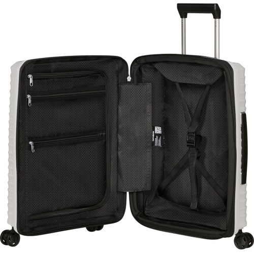 Samsonite 143108-0479 Upscape, Σκληρή, Μικρή/Καμπίνας, ΑΤΑΝ, Λευκό