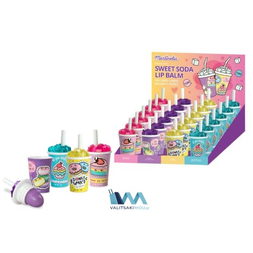 Martinelia 51063 Q, Sweet Soda Lip Balm, Παιδικό Lip Balm