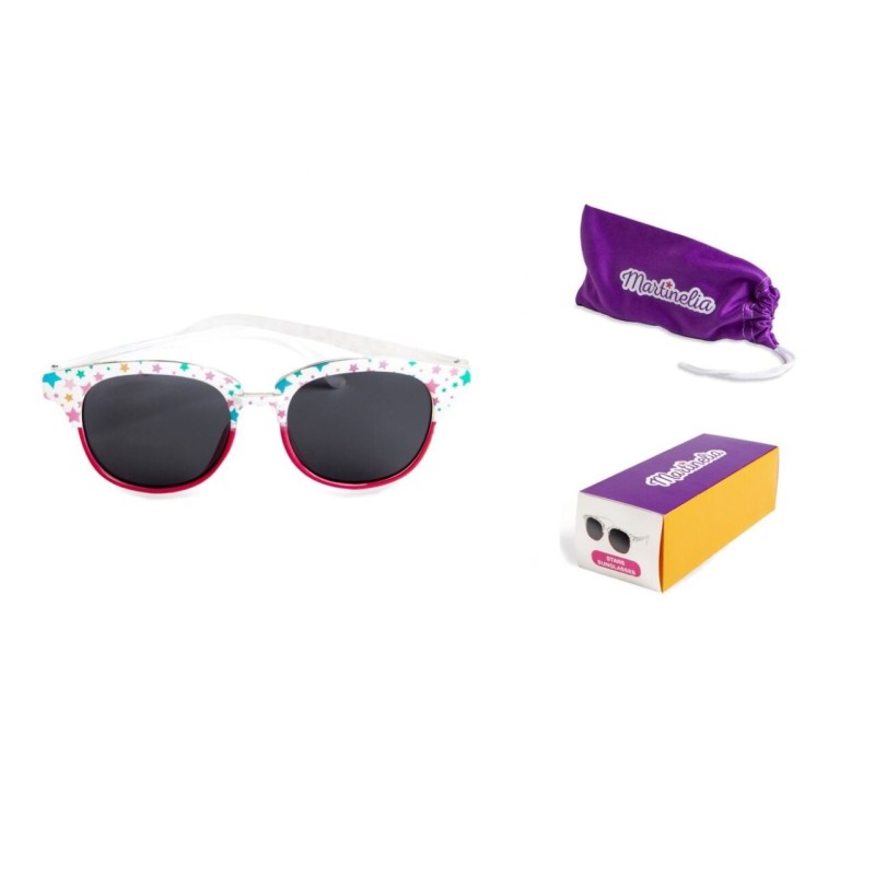 Martinelia 10506 Sunglasses, Παιδικά Γυαλιά Ηλίου, Λευκό Αστεράκια