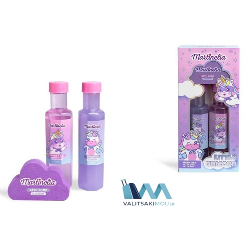 Martinelia 90130 Q,Little Unicorn Bath set, Σετ Μπάνιου Παιδικό