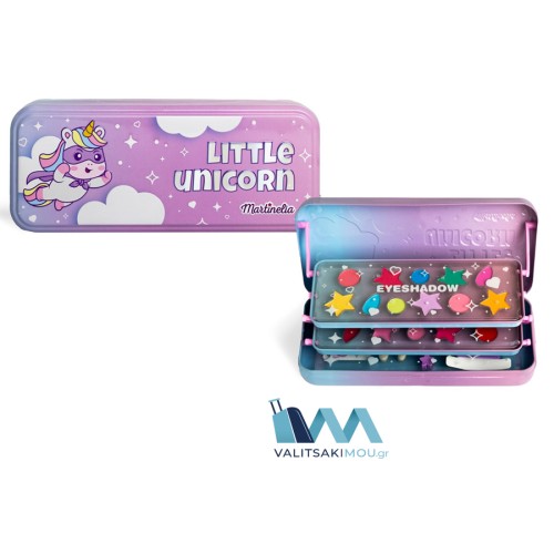 Martinelia 12022 Q, Little Unicorn Tin Case, Σετ Ομορφιάς Παιδικό