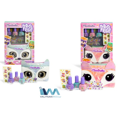 Martinelia 12036 Q,My Best Friends Nail & Tattoo Set, Παιδικό Lip Balm