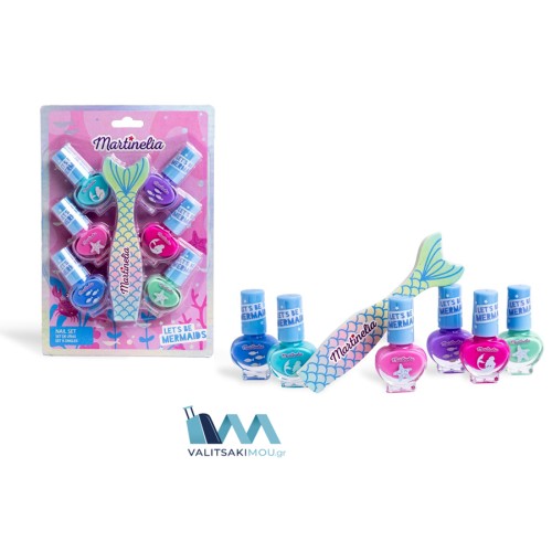 Martinelia 12054 Q, Lets Be Mermaids Nails Set, Παιδικό