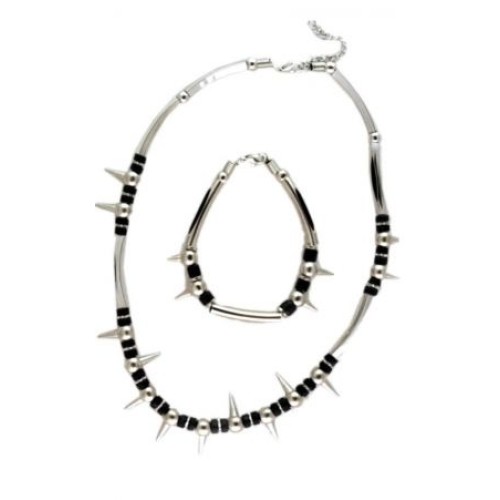 Kostibas 1050-002, Κολιέ, Με Μοτίφ, Ασημί