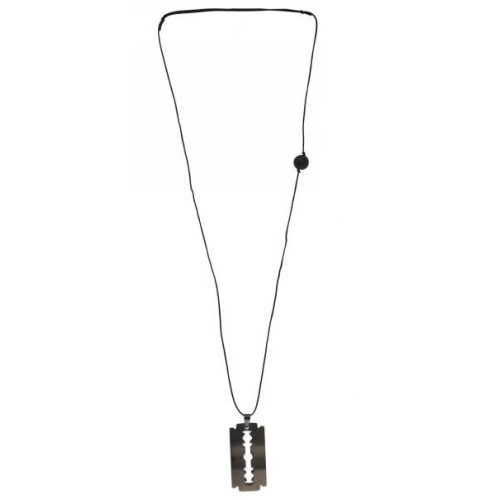 Kostibas 1050-860M, Κολιέ, Με Μοτίφ, Μαύρο