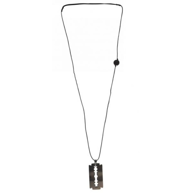 Kostibas 1050-860M, Κολιέ, Με Μοτίφ, Μαύρο