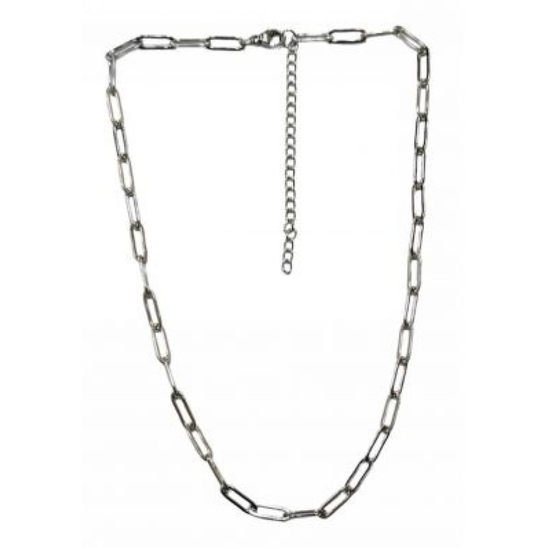 Kostibas 1013-885AL, Κολιέ, Ατσάλι, Ασημί