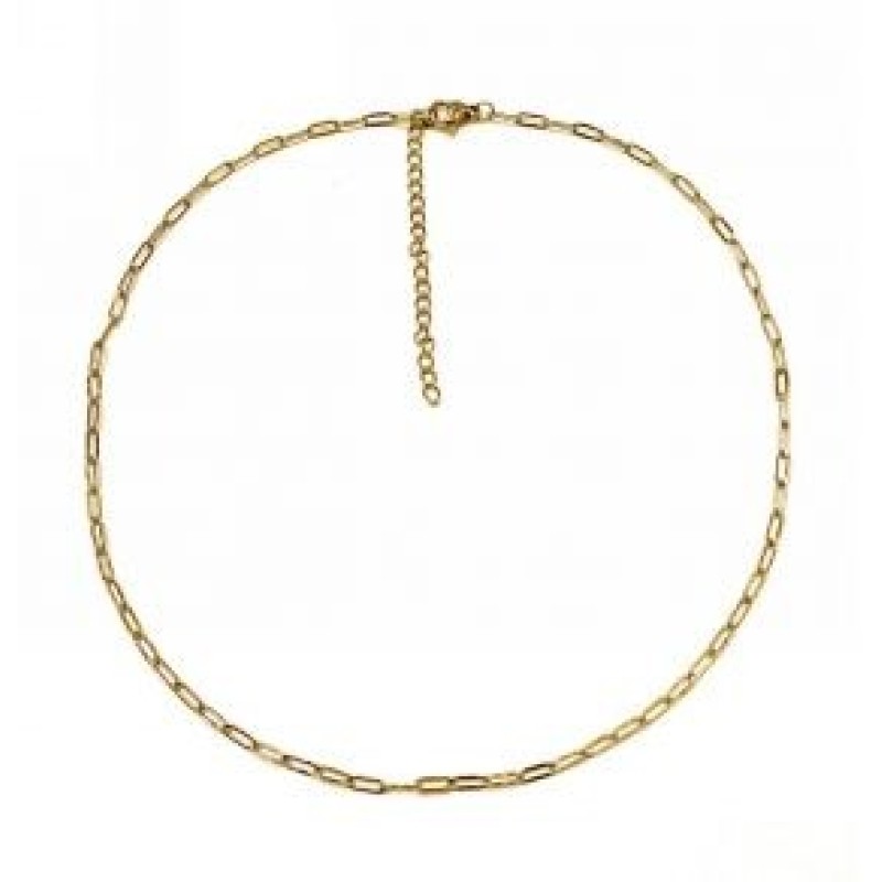 Kostibas 1013-885XH, Κολιέ, Ατσάλι, Χρυσό