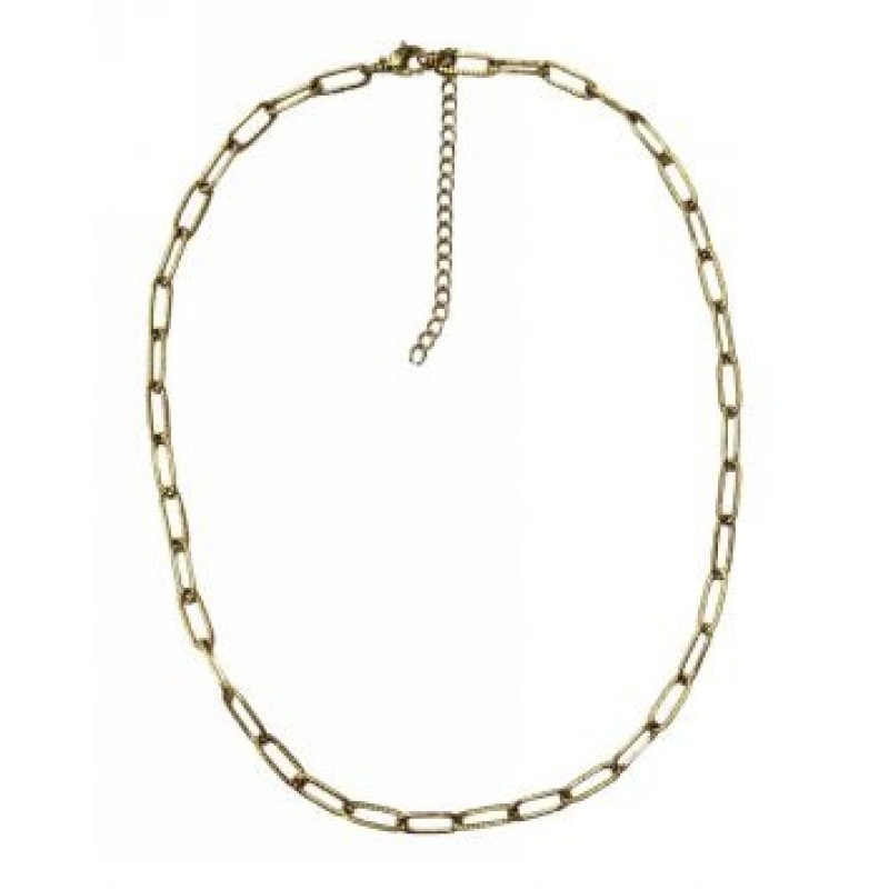 Kostibas 1013-887XL, Κολιέ, Ατσάλι, Χρυσό