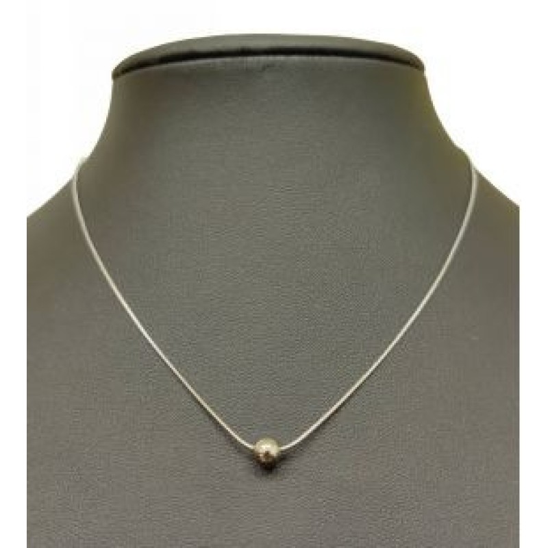 Kostibas 1013-926A, Κολιέ, Ατσάλι, Μοτίφ, Ασημί