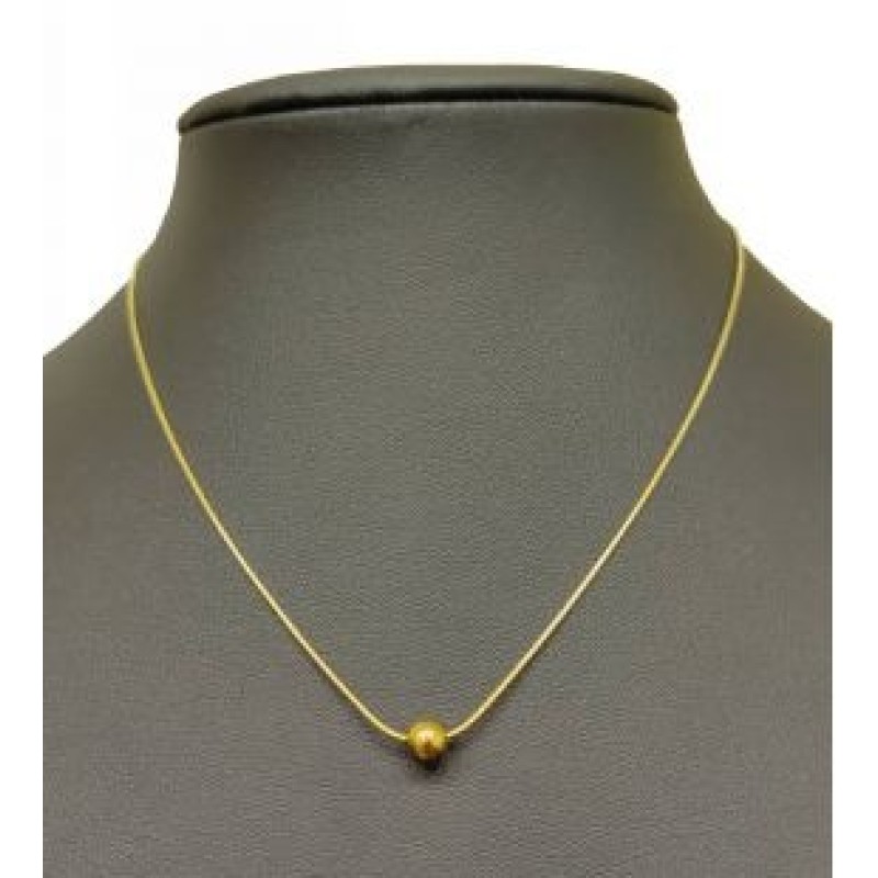 Kostibas 1013-926X, Κολιέ, Ατσάλι, Μοτίφ, Χρυσό