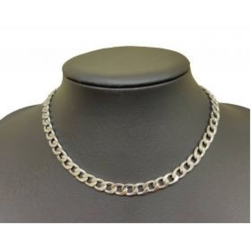 Kostibas 1013-934A4, Κολιέ, Ατσάλι, Ασημί