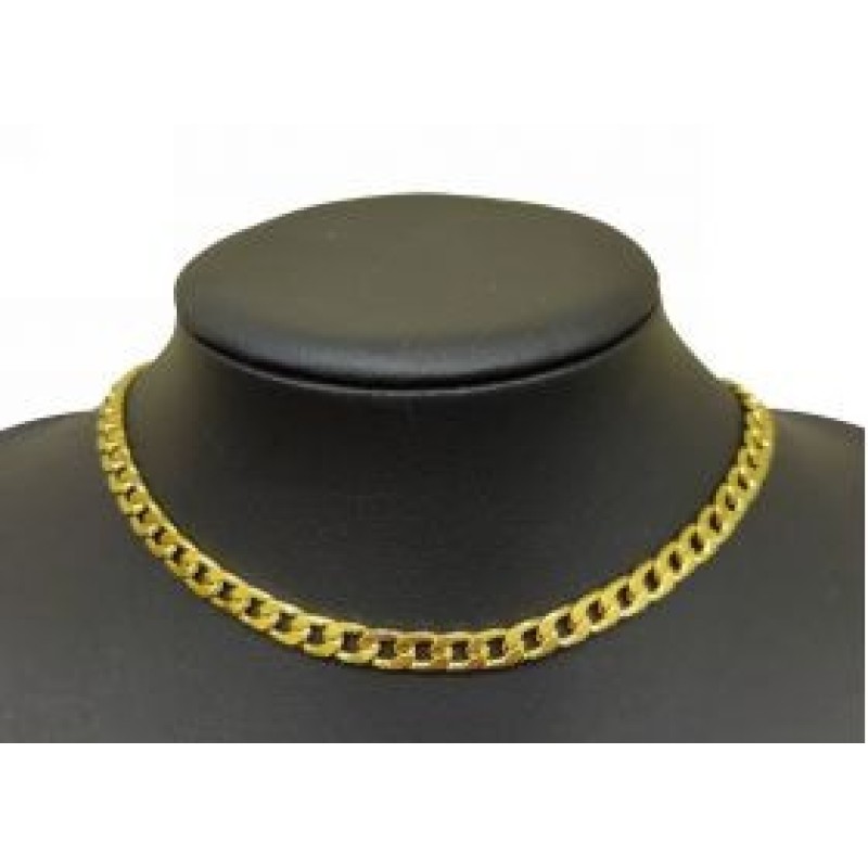 Kostibas 1013-935X4 Κολιέ, Ατσάλι, Χρυσό