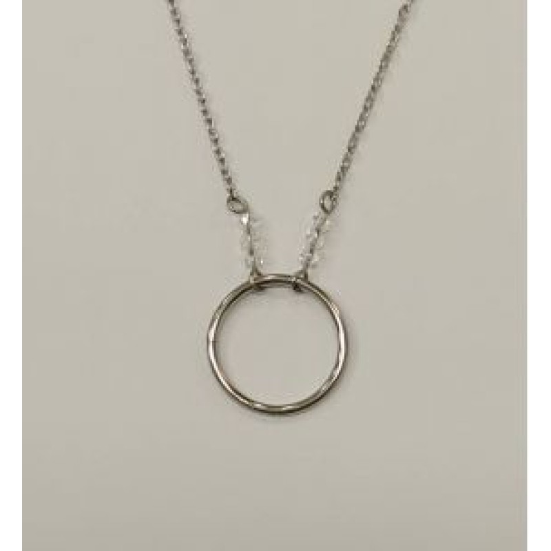 Kostibas 11013-604A, Κολιέ, Ατσάλι, Μοτίφ, Ασημί